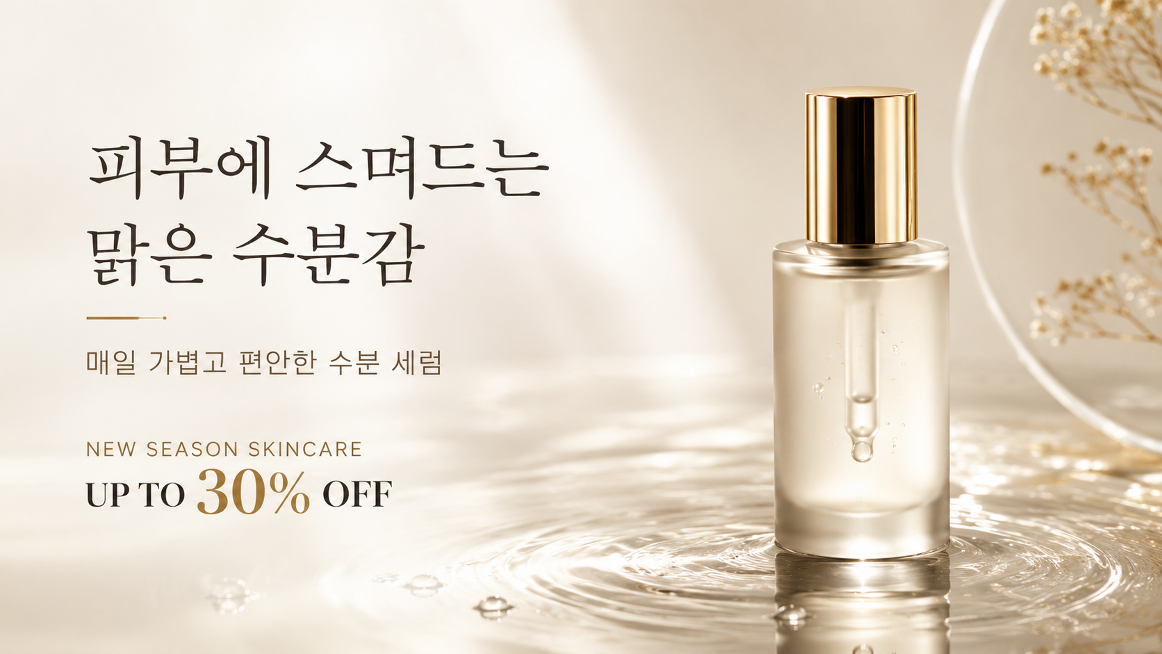 코스메틱 프로모션 배너